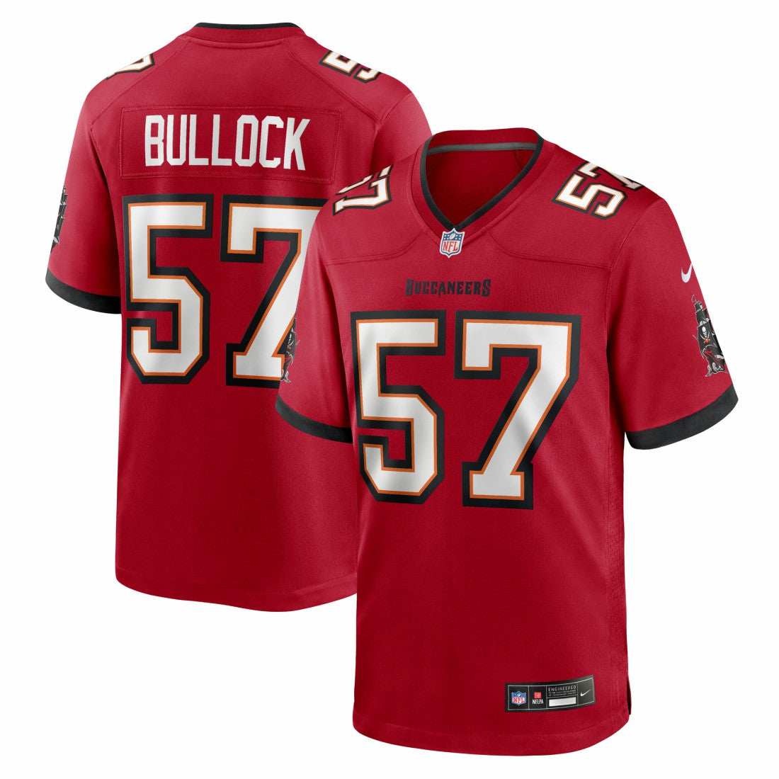 John Bullock Tampa Bay Buccaneers Team Game Jersey - Red | Nike cheap