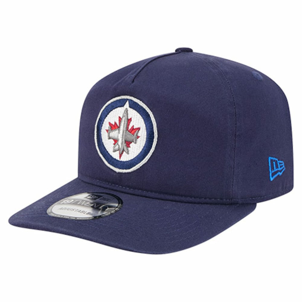 Winnipeg Jets New Era 19TWENTY Adjustable Hat Navy
