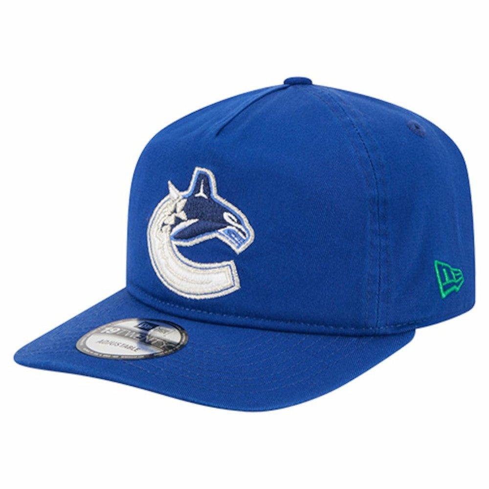 Vancouver Canucks New Era 19TWENTY Adjustable Hat Blue