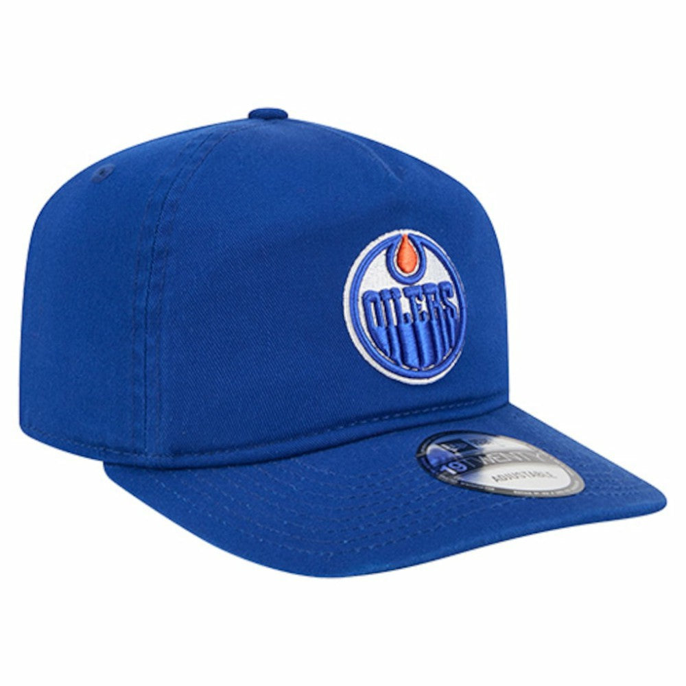 Edmonton Oilers New Era 19TWENTY Adjustable Hat Royal