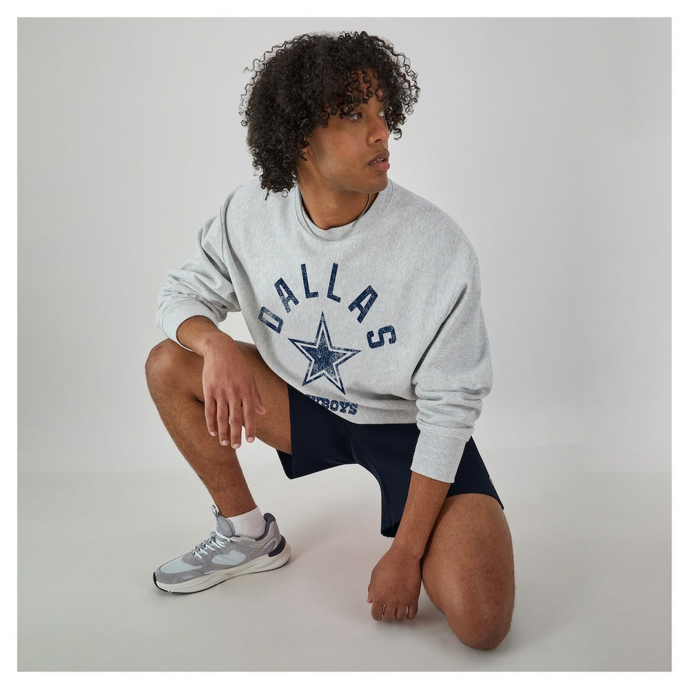 Dallas Cowboys Champion Reverse Weave Fleece Sweatshirt - Heather Gray outlet