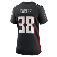 Nathan Carter Atlanta Falcons Women's Team Game Jersey - Black | Nike on sale