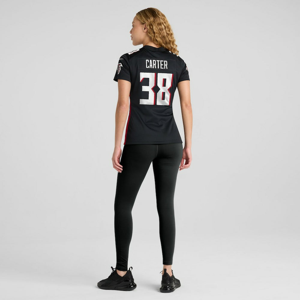 Nathan Carter Atlanta Falcons Women's Team Game Jersey - Black | Nike on sale