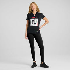 Jack Nelson Atlanta Falcons Women's Team Game Jersey - Black | Nike discount