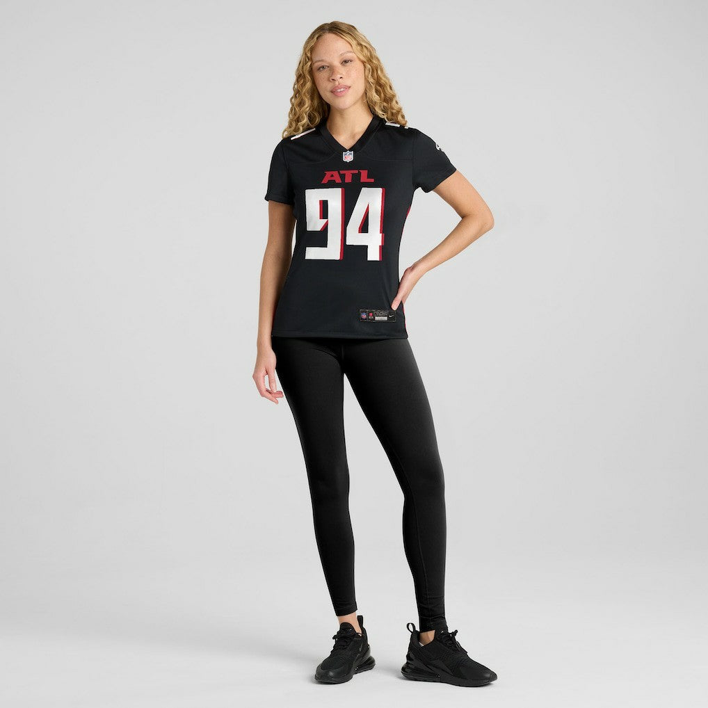 LaCale London Atlanta Falcons Women's Team Game Jersey - Black | Nike online