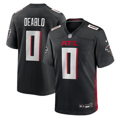 Divine Deablo Atlanta Falcons Team Game Jersey - Black | Nike cheap