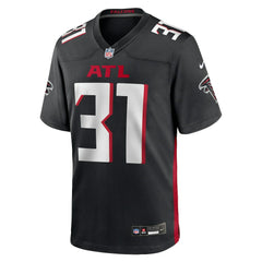 Xavier Watts Atlanta Falcons Team Game Jersey - Black | Nike for sale