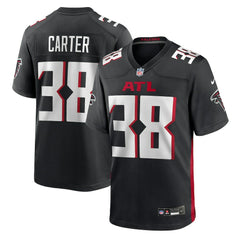 Nathan Carter Atlanta Falcons Team Game Jersey - Black | Nike cheap