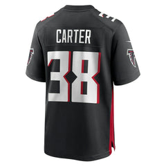 Nathan Carter Atlanta Falcons Team Game Jersey - Black | Nike cheap