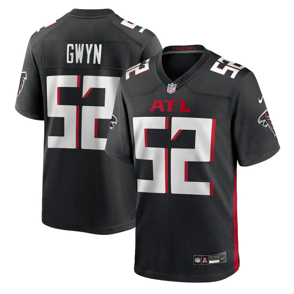 Jovaughn Gwyn Atlanta Falcons Team Game Jersey - Black | Nike online