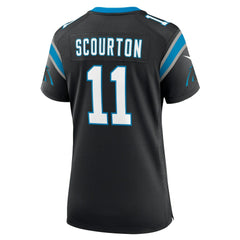 Nic Scourton Carolina Panthers Women's Team Game Jersey - Black | Nike on sale