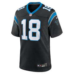 Jalen Coker Carolina Panthers Team Game Jersey - Black | Nike outlet