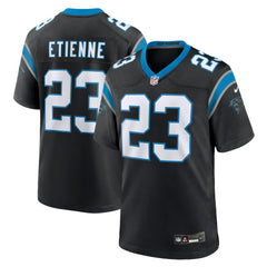 Trevor Etienne Carolina Panthers Team Game Jersey - Black | Nike for sale