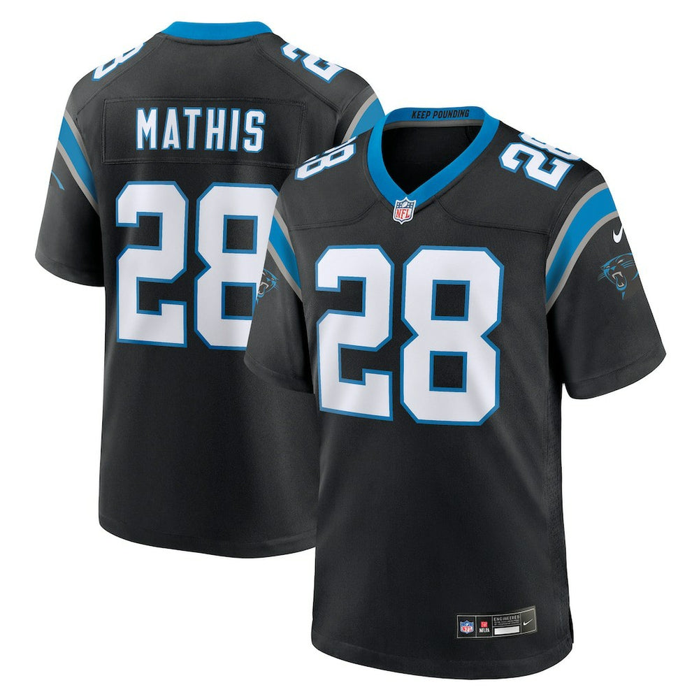 Damarri Mathis Carolina Panthers Team Game Jersey - Black | Nike on sale