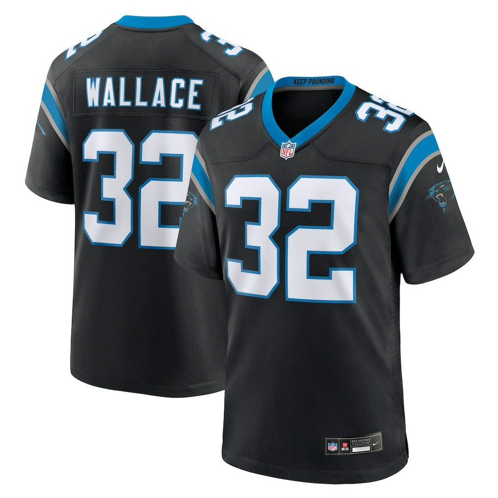 Trevin Wallace Carolina Panthers Team Game Jersey - Black | Nike outlet