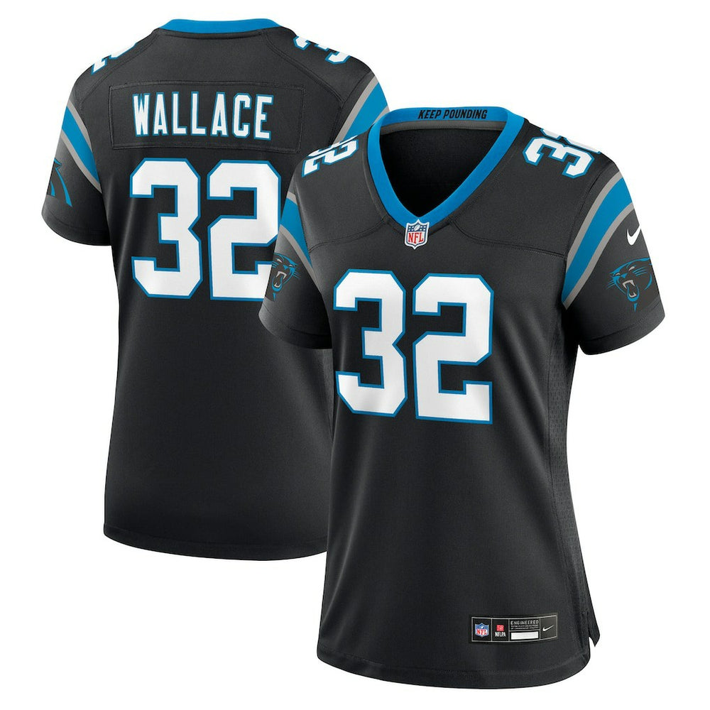 Trevin Wallace Carolina Panthers Women's Team Game Jersey - Black | Nike cheap