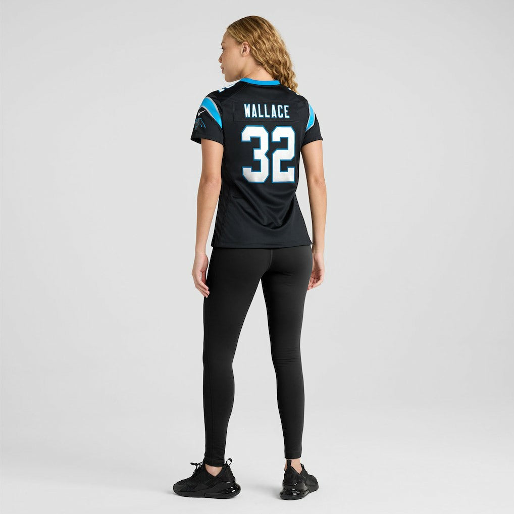 Trevin Wallace Carolina Panthers Women's Team Game Jersey - Black | Nike cheap