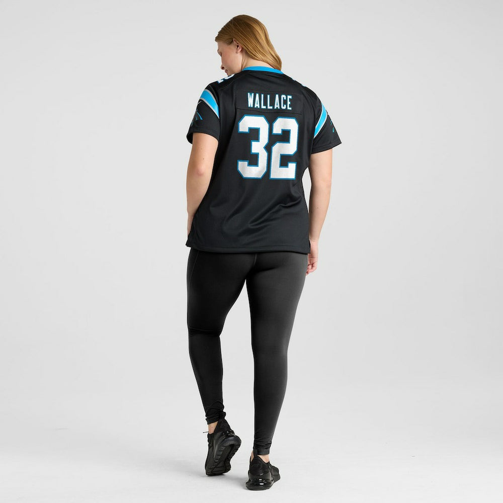 Trevin Wallace Carolina Panthers Women's Team Game Jersey - Black | Nike cheap