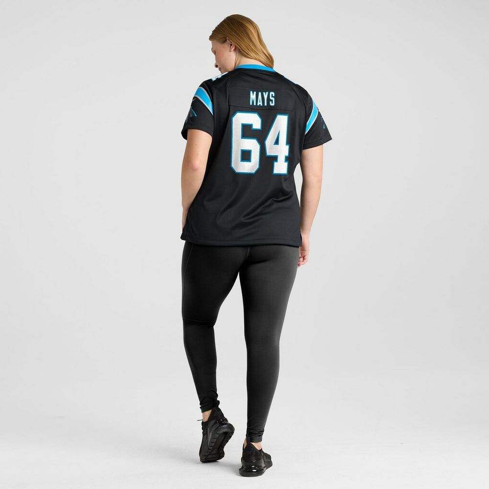 Cade Mays Carolina Panthers Women's Team Game Jersey - Black | Nike outlet