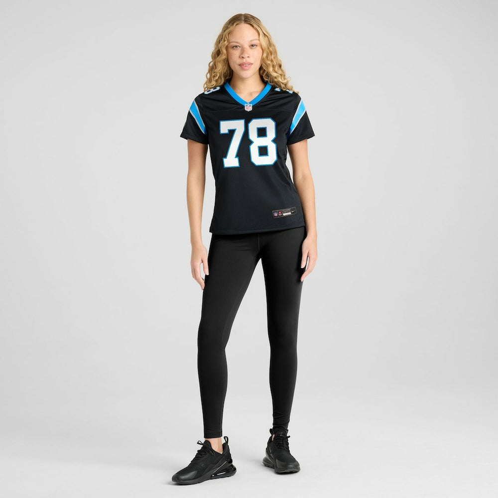 Popo Aumavae Carolina Panthers Women's Team Game Jersey - Black | Nike sale
