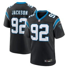 Cam Jackson Carolina Panthers Team Game Jersey - Black | Nike cheap
