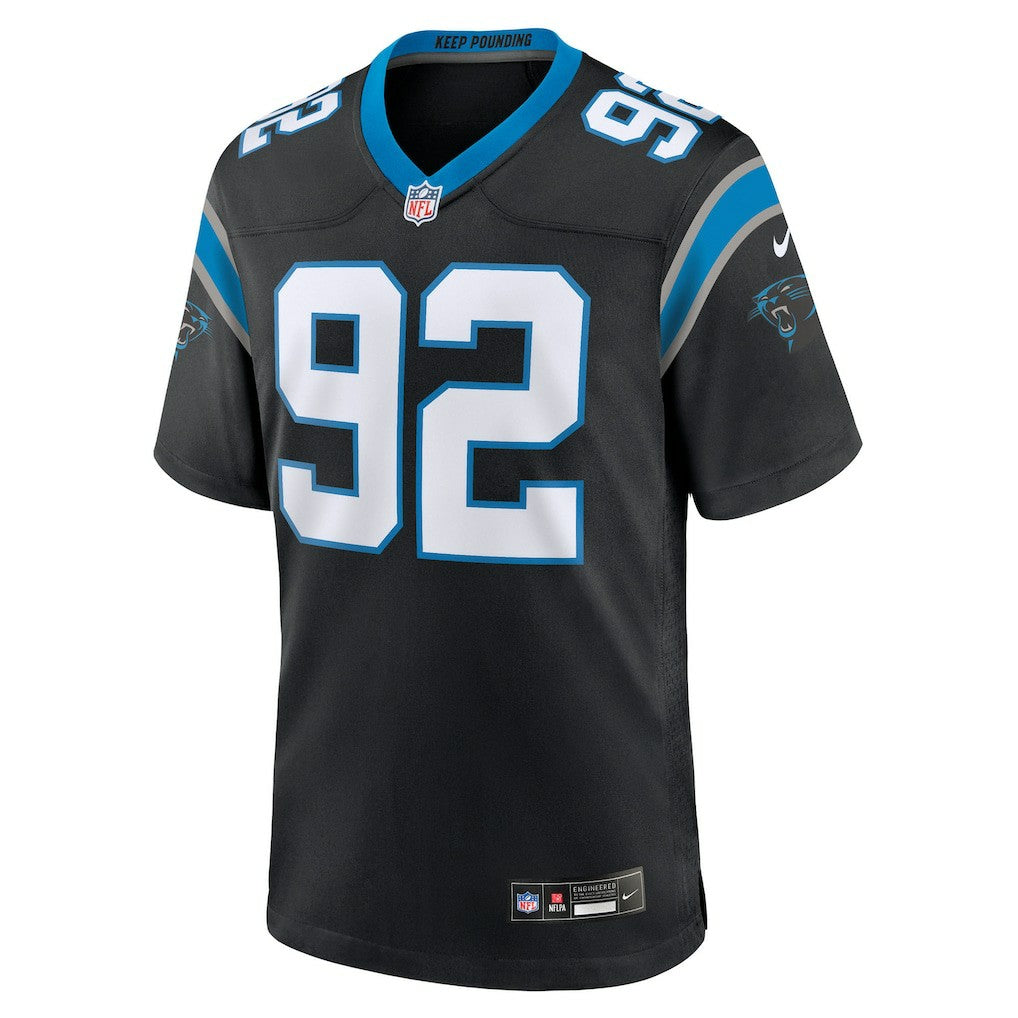 Cam Jackson Carolina Panthers Team Game Jersey - Black | Nike cheap