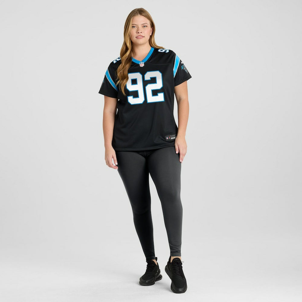 Cam Jackson Carolina Panthers Women's Team Game Jersey - Black | Nike on sale