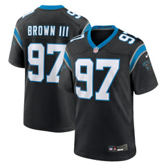Bobby Brown III Carolina Panthers Team Game Jersey - Black | Nike for sale