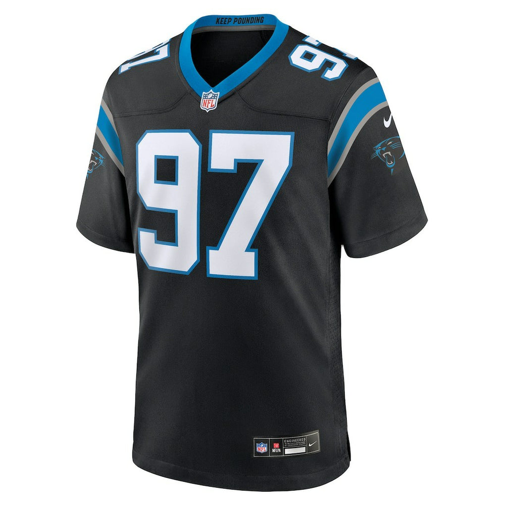 Bobby Brown III Carolina Panthers Team Game Jersey - Black | Nike for sale