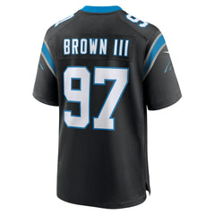 Bobby Brown III Carolina Panthers Team Game Jersey - Black | Nike for sale