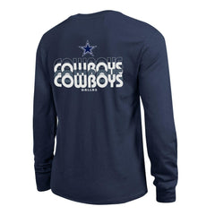 Dallas Cowboys Champion Women's Core Long-Sleeve T-Shirt - Navy sale