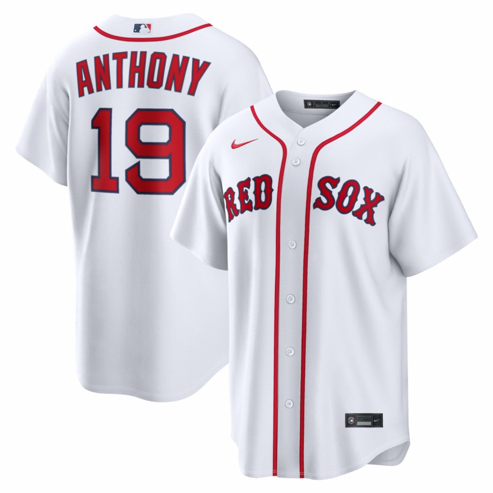 Roman Anthony Boston Red Sox Home Replica Jersey - White | Nike
