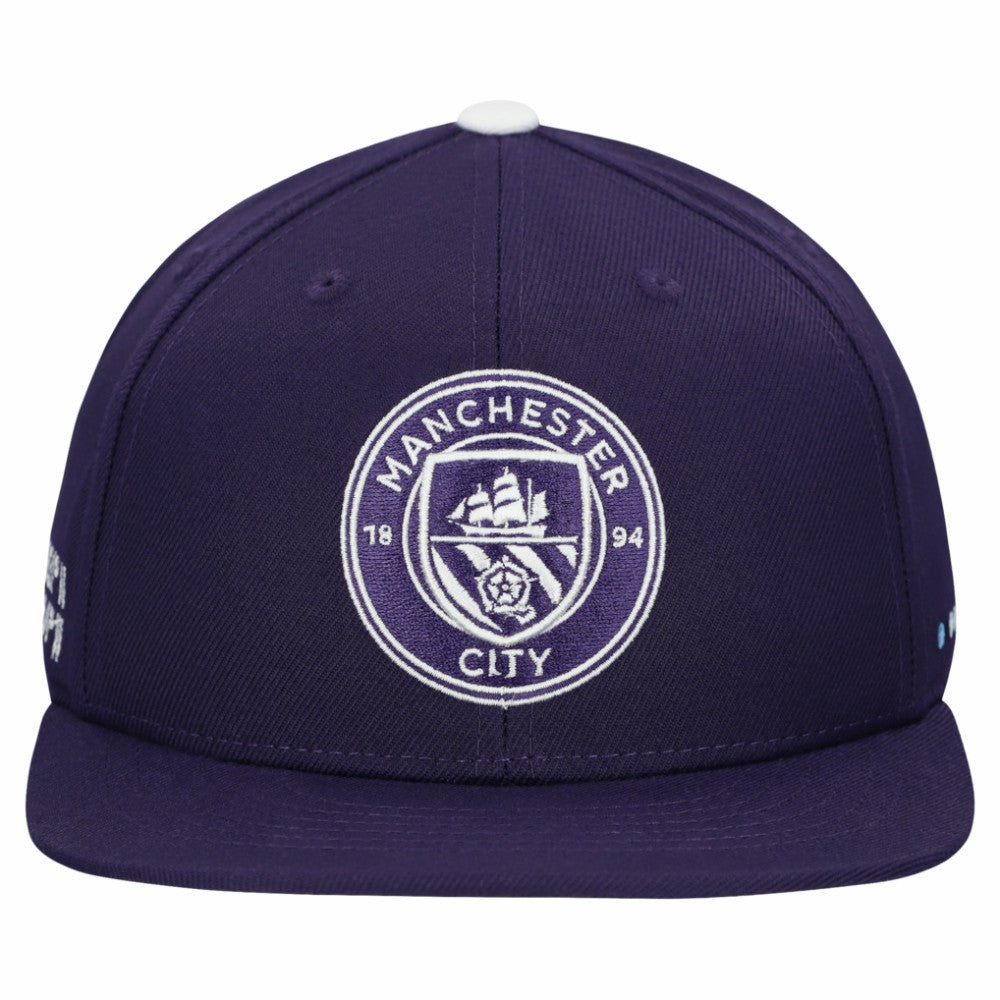 Manchester City Unisex Locale Snapback Hat - Purple online