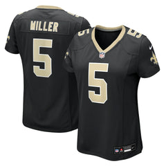 Kendre Miller New Orleans Saints Women's Team Game Jersey - Black | Nike cheap