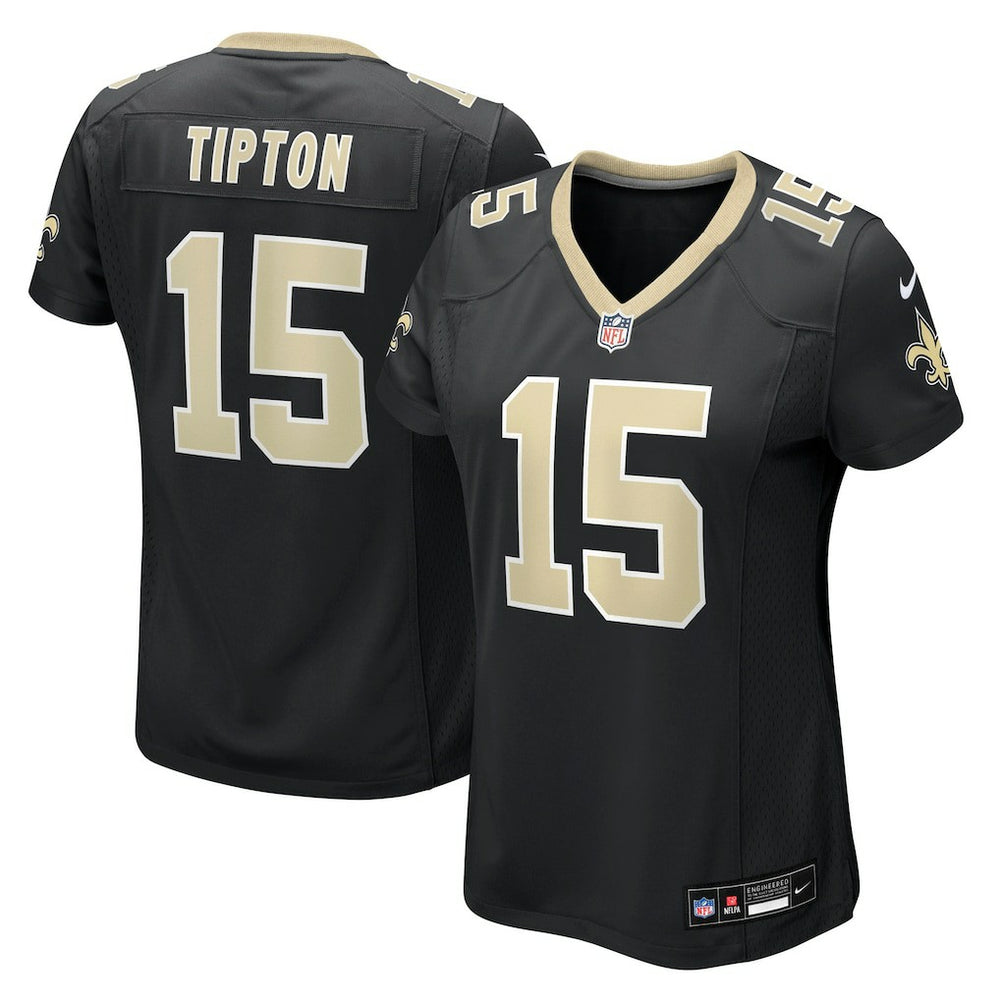 Mason Tipton New Orleans Saints Women's Team Game Jersey - Black | Nike on sale