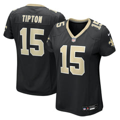 Mason Tipton New Orleans Saints Women's Team Game Jersey - Black | Nike on sale