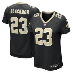 Julian Blackmon New Orleans Saints Women's Team Game Jersey - Black | Nike sale