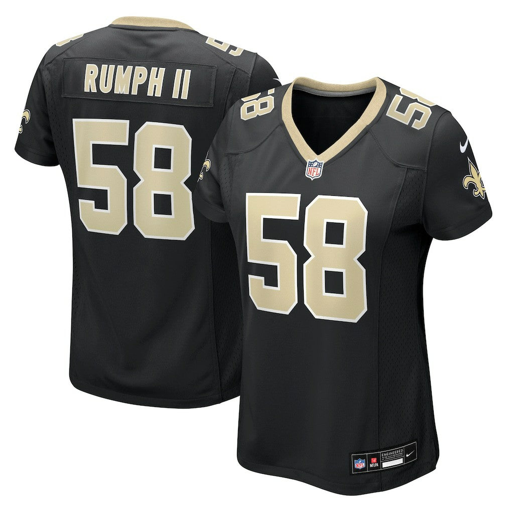 Chris Rumph II New Orleans Saints Women's Team Game Jersey - Black | Nike outlet