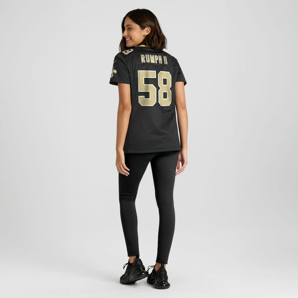 Chris Rumph II New Orleans Saints Women's Team Game Jersey - Black | Nike outlet