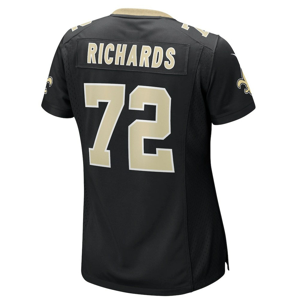 Asim Richards New Orleans Saints Women's Team Game Jersey - Black | Nike for sale
