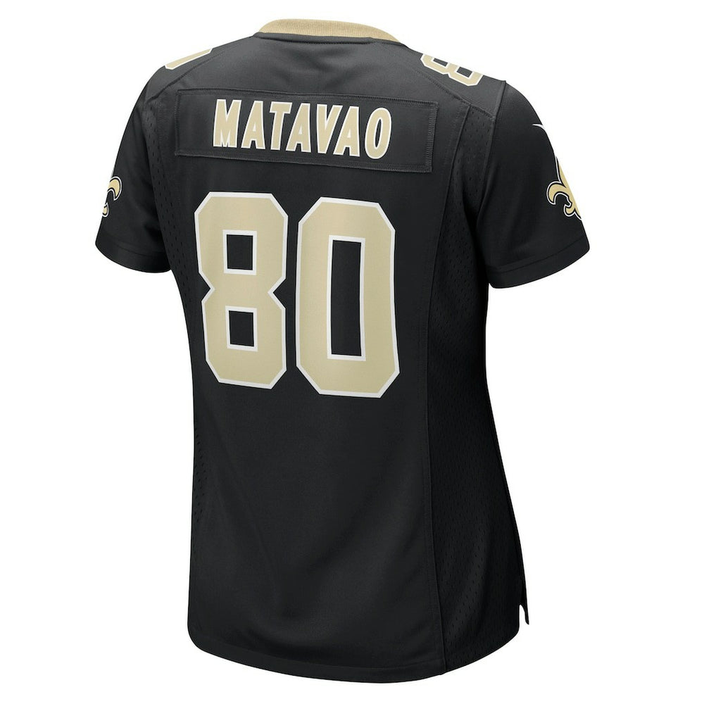 Moliki Matavao New Orleans Saints Women's Team Game Jersey - Black | Nike discount