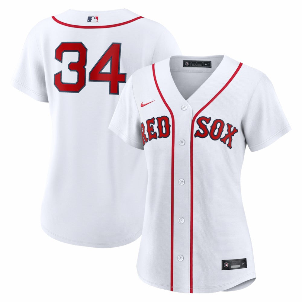 David Ortiz Boston Red Sox Women's Home Replica Player Jersey - White | Nike