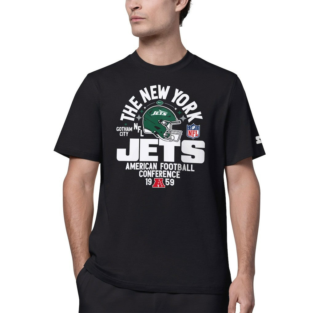 New York Jets Starter Gotham City T-Shirt - Black sale