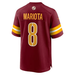 Marcus Mariota Washington Commanders Team Game Jersey - Burgundy | Nike for sale
