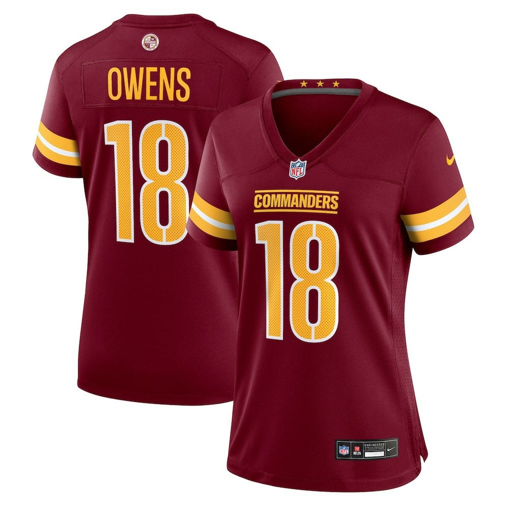 Tyler Owens Washington Commanders Women's Team Game Jersey - Burgundy | Nike sale