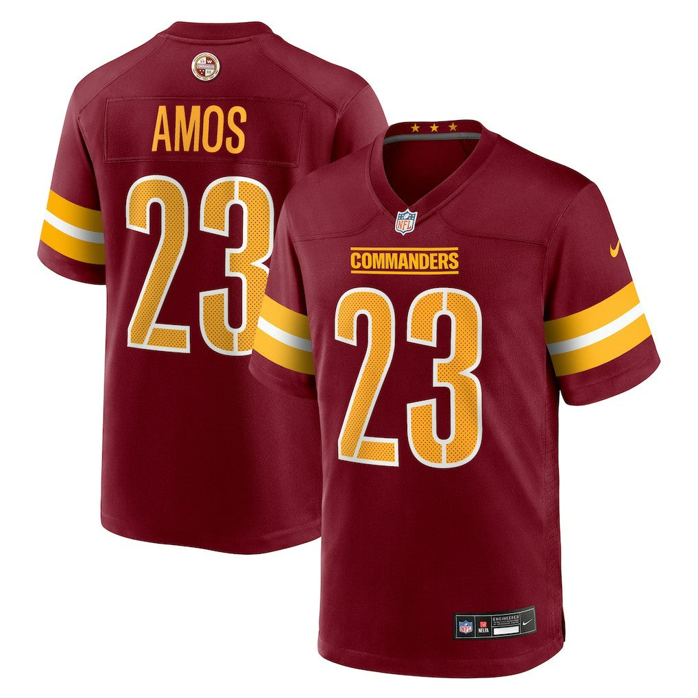 Trey Amos Washington Commanders Team Game Jersey - Burgundy | Nike outlet