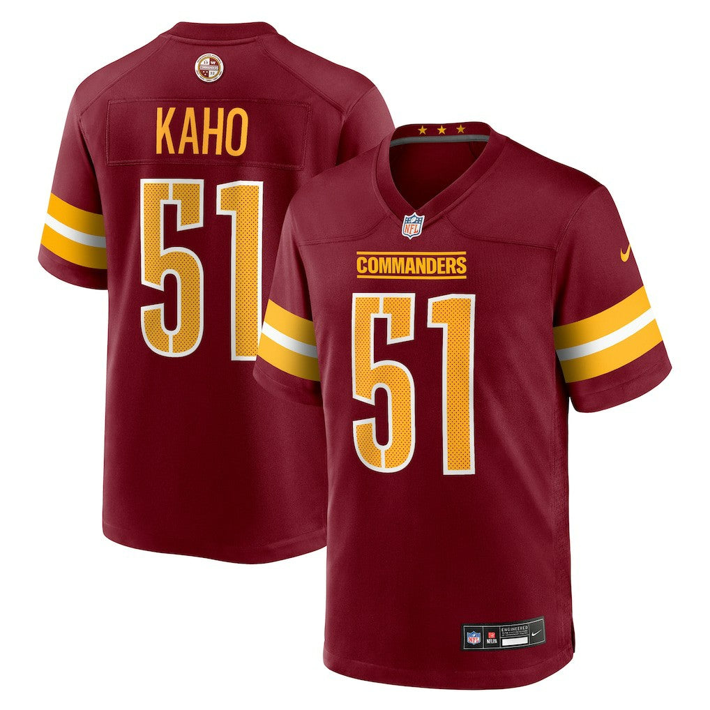 Ale Kaho Washington Commanders Team Game Jersey - Burgundy | Nike on sale