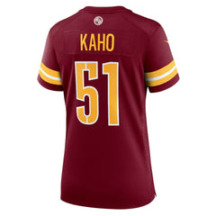 Ale Kaho Washington Commanders Women's Team Game Jersey - Burgundy | Nike discount