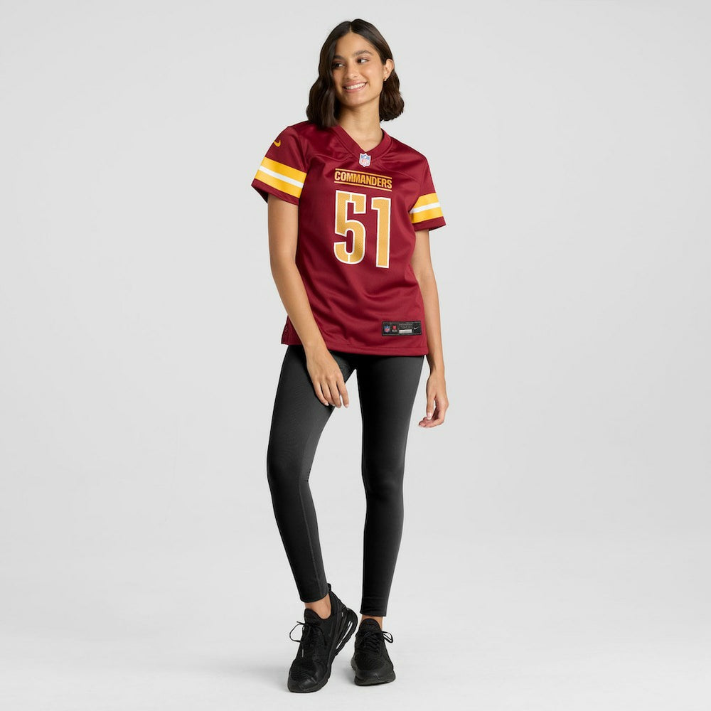 Ale Kaho Washington Commanders Women's Team Game Jersey - Burgundy | Nike discount