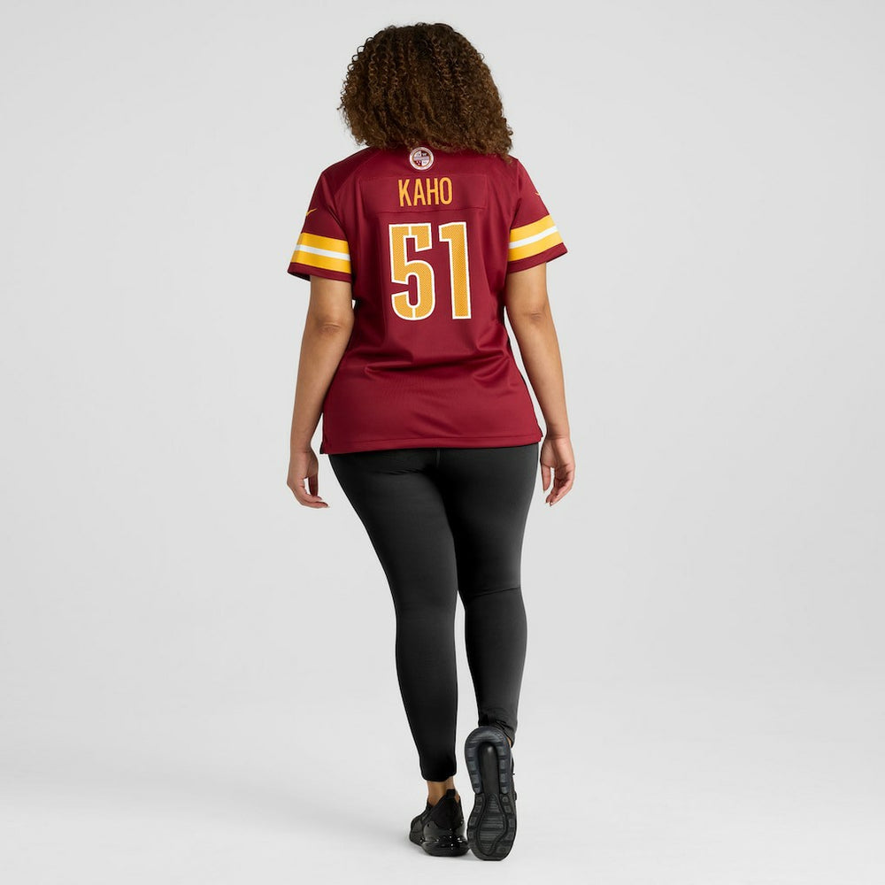 Ale Kaho Washington Commanders Women's Team Game Jersey - Burgundy | Nike discount